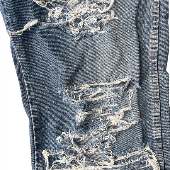 Wrangler Womens Jeans Sz 36x29 High Waist Distressed Denim - Picture 13 of 15